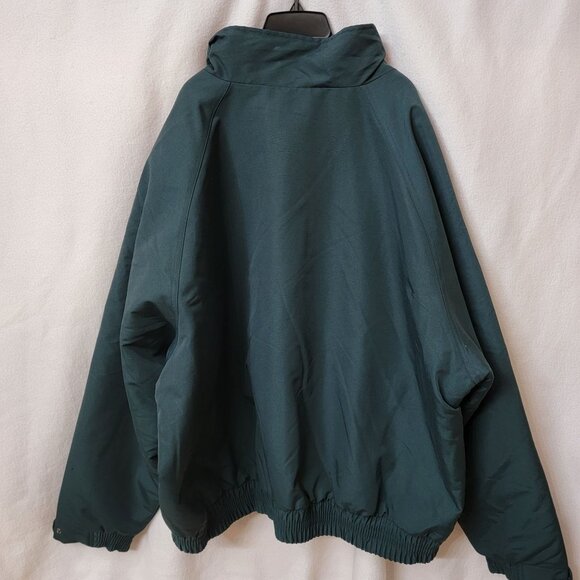 Carhartt Mens 4XL Regular Fit Green Nylon Jacket With Fleece Lining - Picture 7 of 9